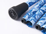 台灣品牌Merry Sticks 折疊拐杖 藍色佩斯里