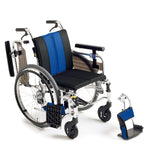 日本品牌 Miki MYU-4-22 (多功能輪椅)22寸實心大輪手推輪椅