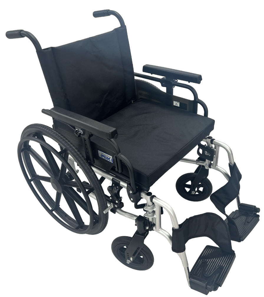 Japan's Miki KJP-5 ultra-wide wheelchair - high load-bearing and