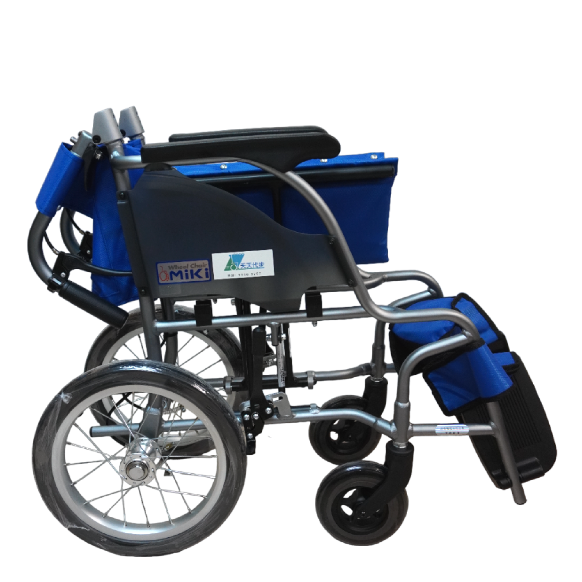 Japanese brand Miki CRT-2 ultra-light hand-pushed wheelchair