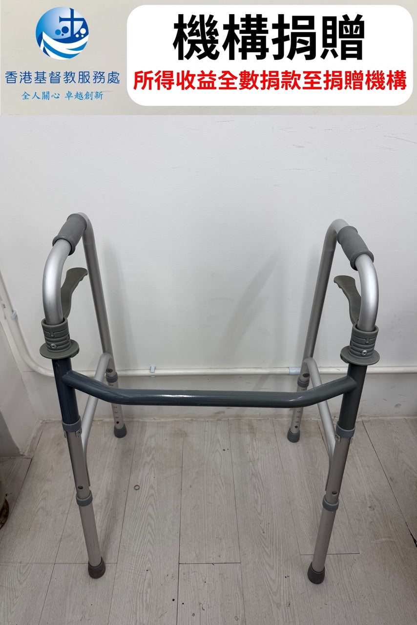 (Used) Manual wheelchair_Alpha® Aluminum Alloy Self-Propelled Wheelchair (3024SQH)_Good working condition, but with cosmetic defects (Original price $3480)