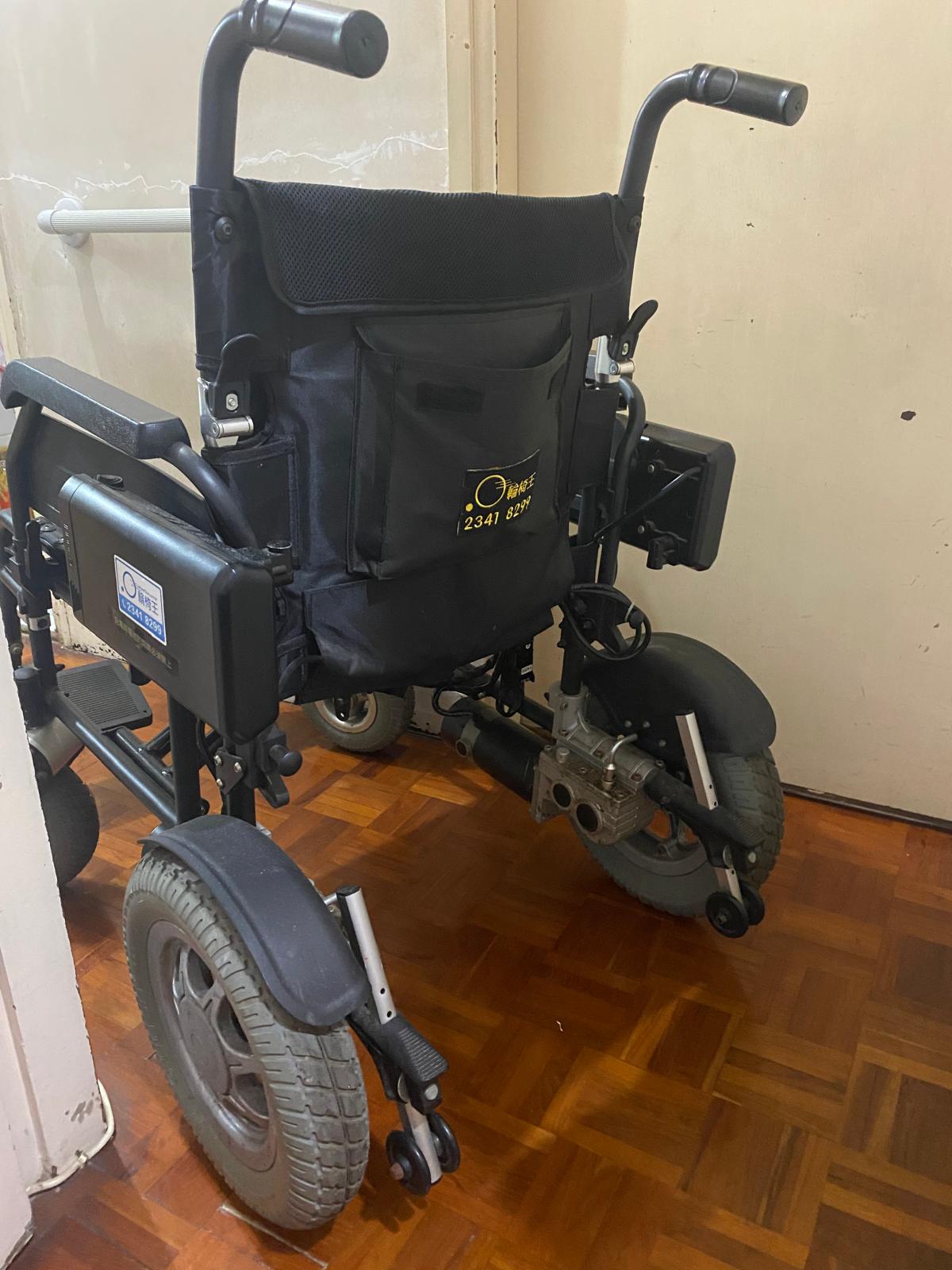 (二手)電動輪椅_EC82M245032ALGBL_功能良好但外觀有瑕疵（原價$22000） - 天天代步