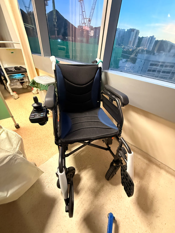 (二手)電動輪椅_EGO AIR 全地型電動輪椅 (前輪避震，1秒摺疊)_全新未使用過(原價$12000)