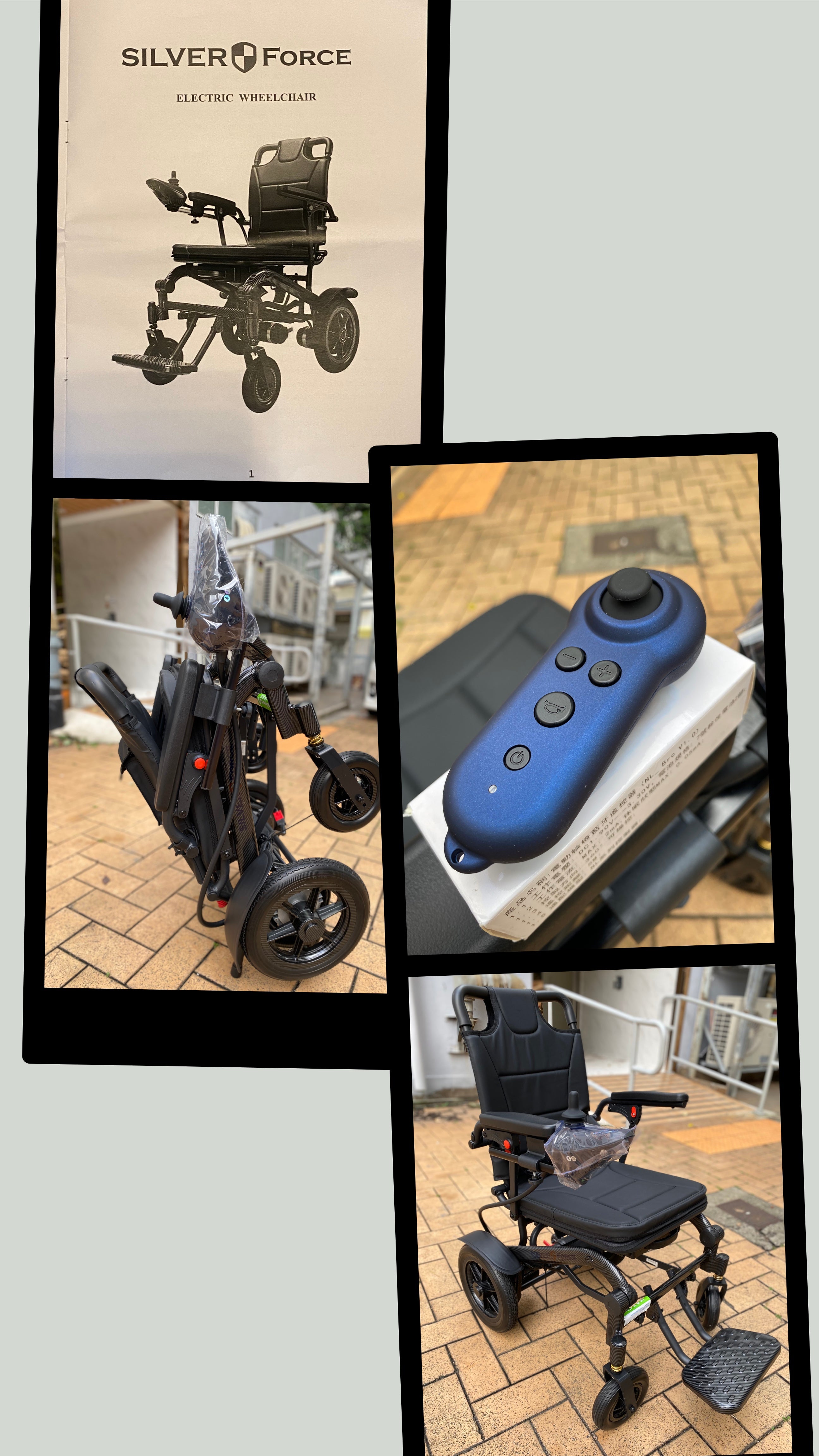 (Used) Manual wheelchair_ _ _Slight signs of use (Original price $)