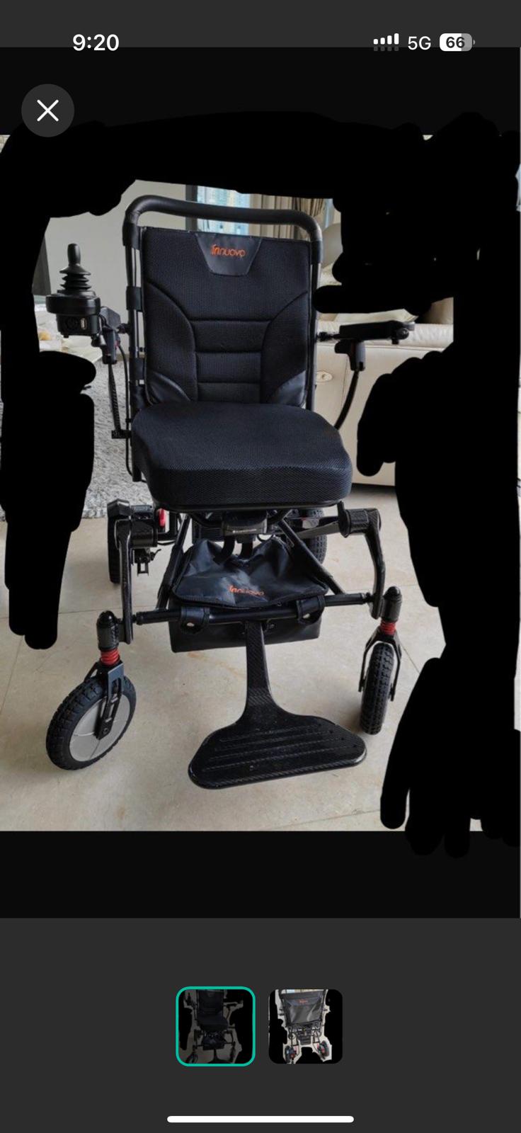 (二手)電動輪椅_Innuovo N5515_輕微使用痕跡(原價$ 17000) - 天天代步