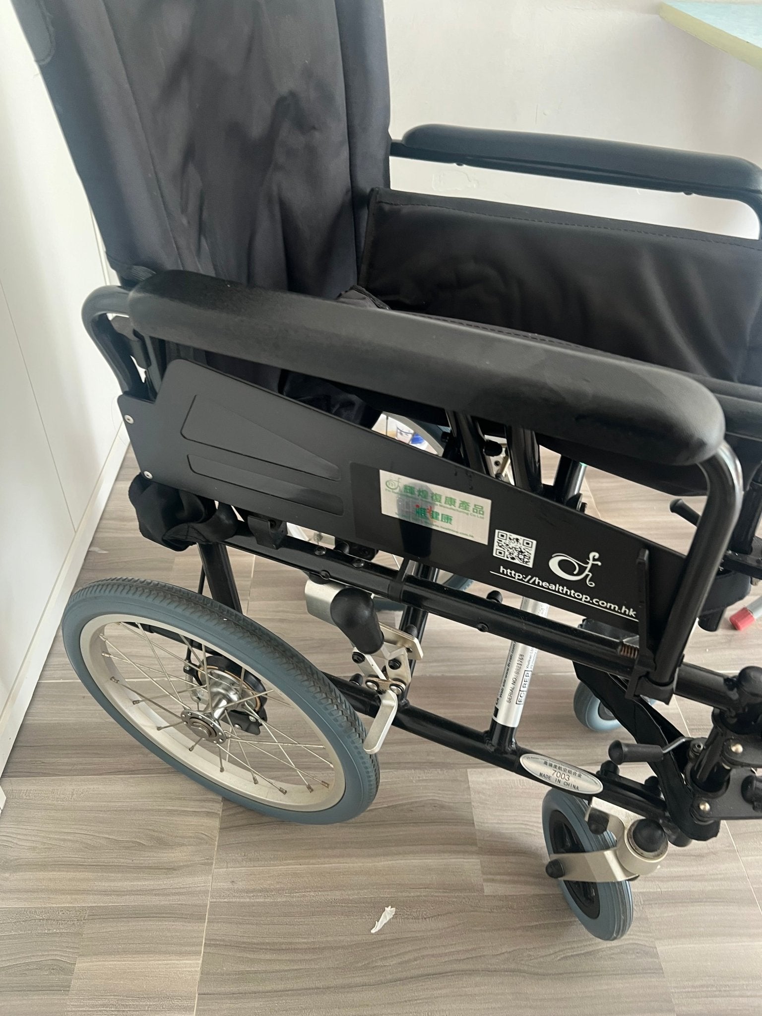 (二手)手動輪椅_Miki_CRT - 1_全新未使用(原價$4100) - 天天代步