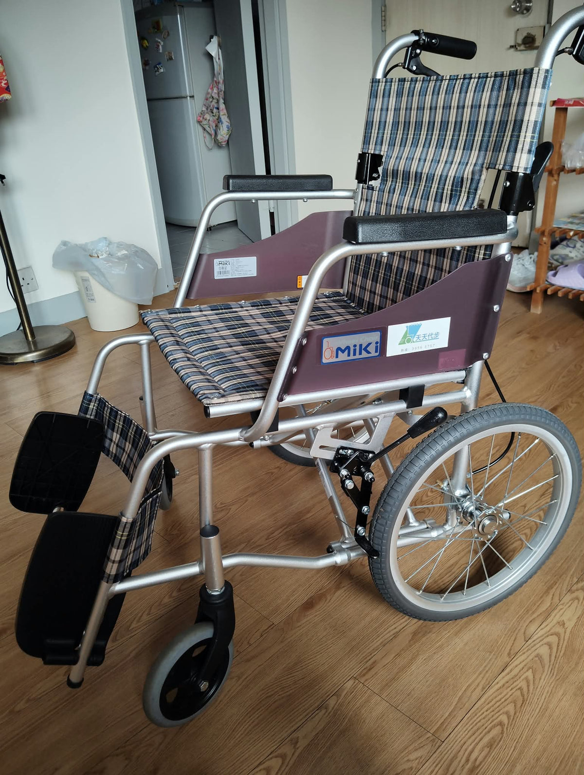 (二手)手動輪椅_Miki_MOCC-43JL_輕微使用痕跡(原價$2600) 二手輪椅 |