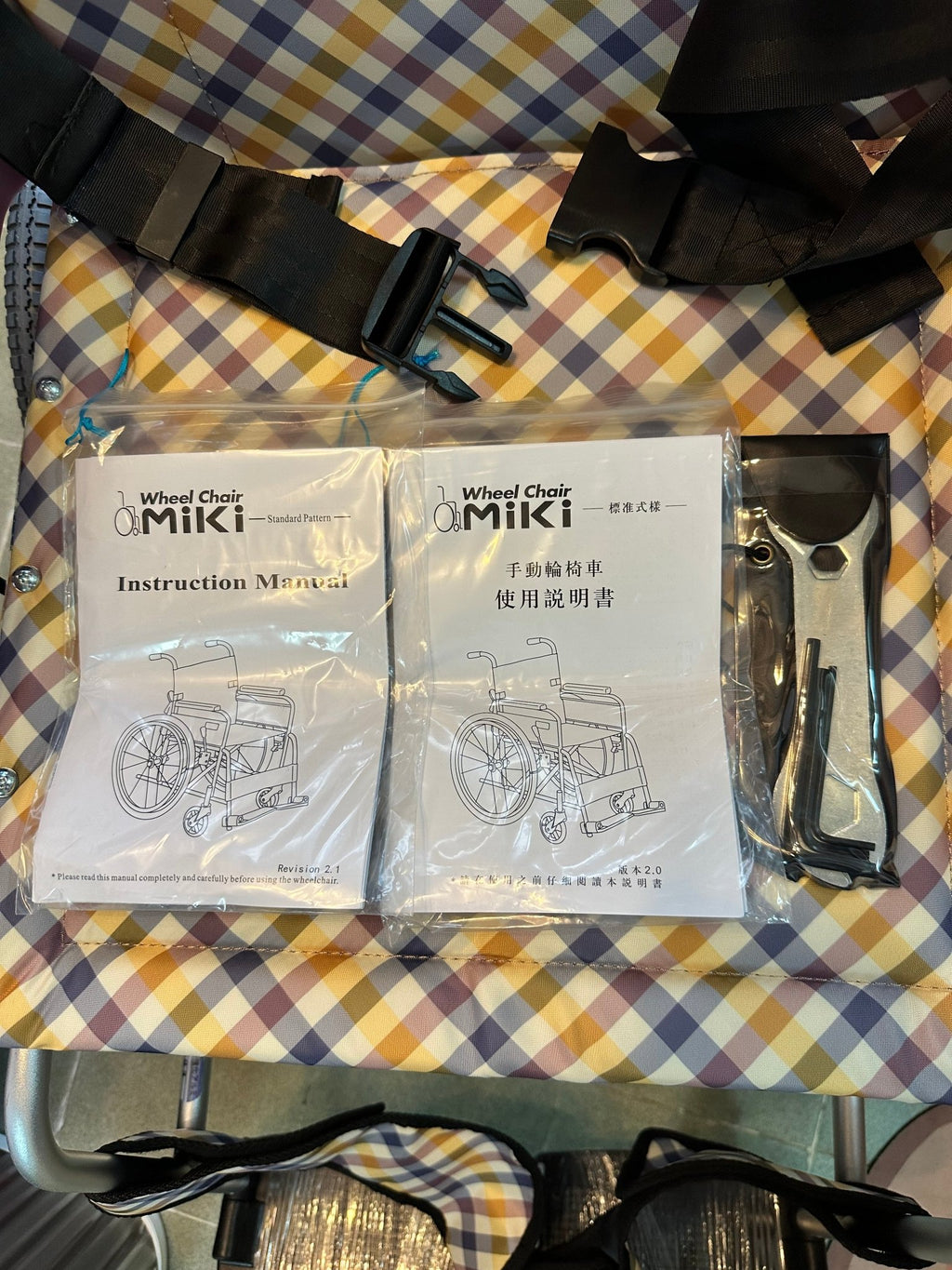 (二手)手動輪椅_MIKI-MOCC-43JL-DX_只用過1次(原價$3120) 二手輪椅 |