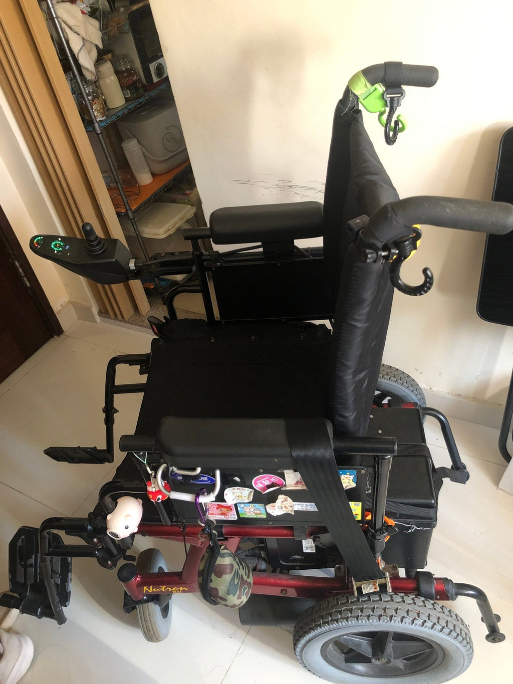 (二手)電動輪椅_Nutron R51_左邊防反欄有損壞(原價$20000+) - 天天代步