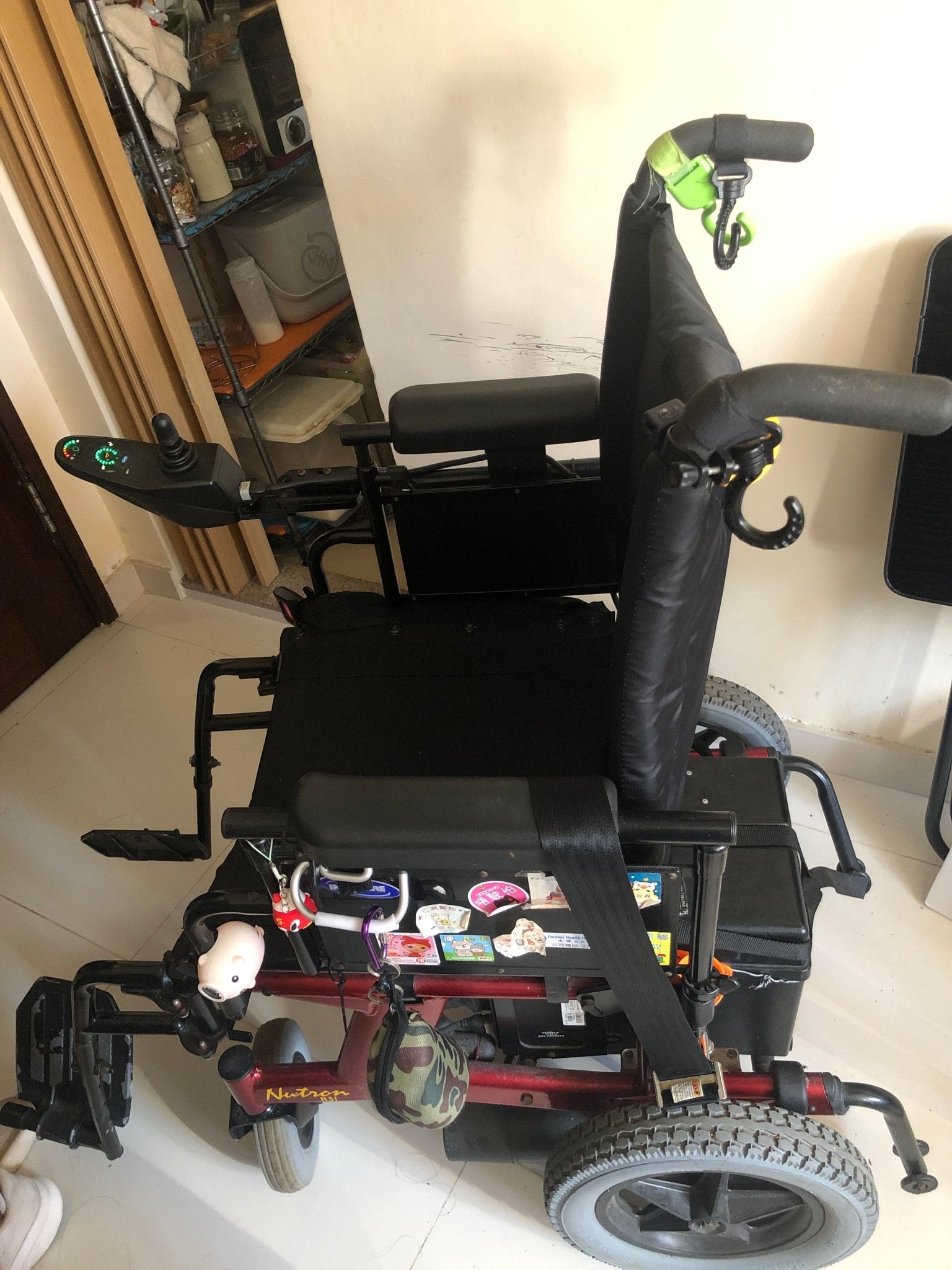 (二手)電動輪椅_Nutron R51_左邊防反欄有損壞(原價$20000+) - 天天代步