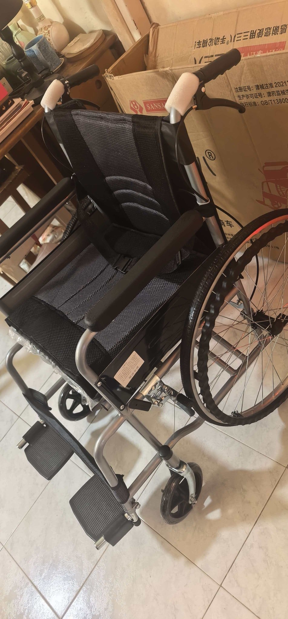 (二手)手動輪椅_大輪_全新未使用 - 天天代步