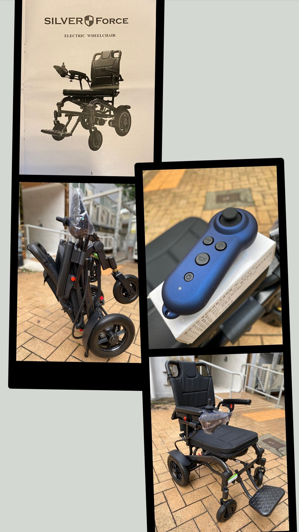 (二手)電動輪椅_SilverForce_Medm00030_全新未使用(原價$10980) 二手輪椅 |