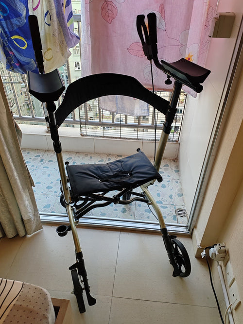 (二手)助步車_Upright Rollator Walker_輕微使用痕跡（原價$4580） - 天天代步