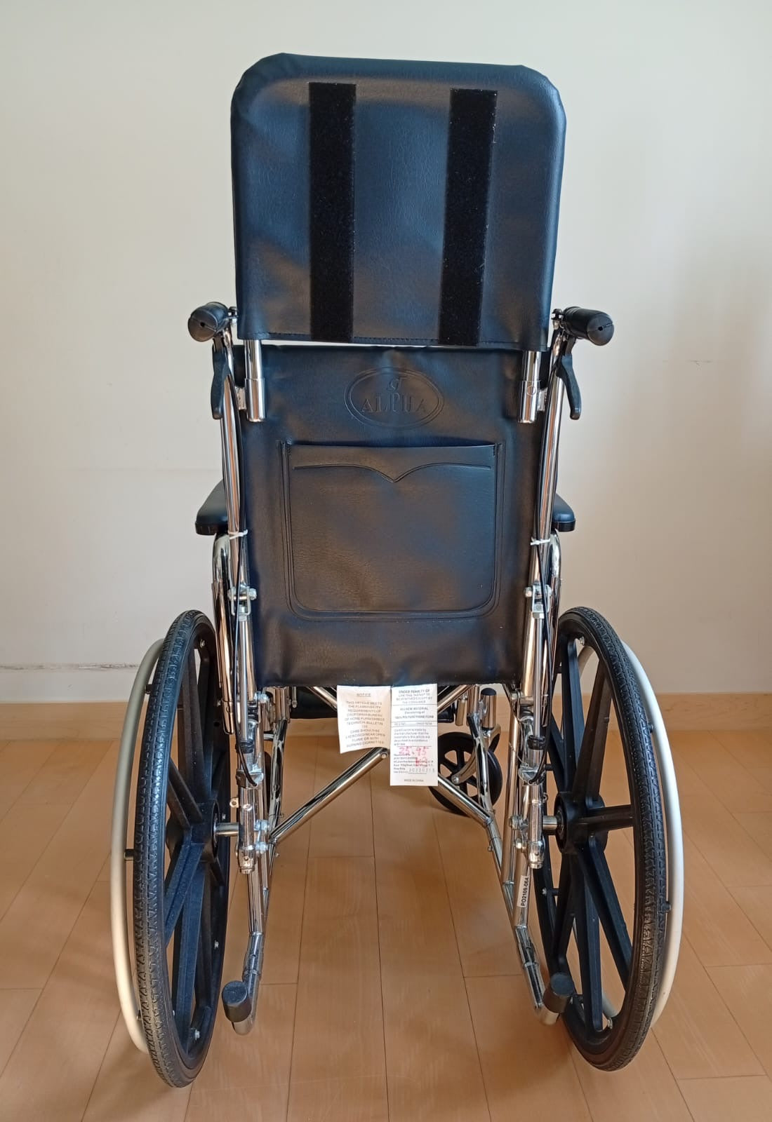(二手)手動輪椅_ALPHA_ALP-RW1611P-F-V1_輕微使用痕跡(原價$3200)