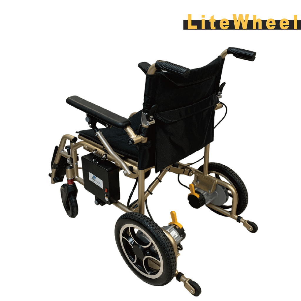 LiteWheel Pro 極輕電動輪椅｜輕量級銷量冠軍 | 單電池 黑色