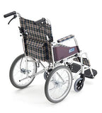 日本品牌 Miki MOCC - 43JL 超輕手推輪椅(9.9kg) 手推輪椅 | MIKI 手動輪椅