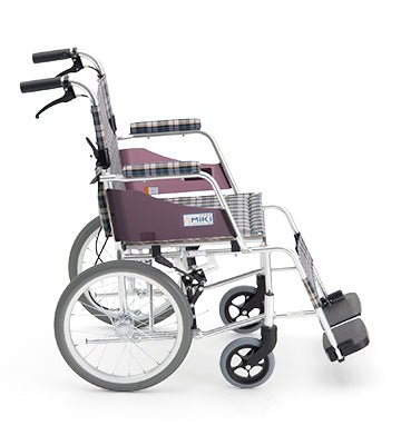 Japanese brand Miki MOCC-43JL ultra-light hand-pushed wheelchair