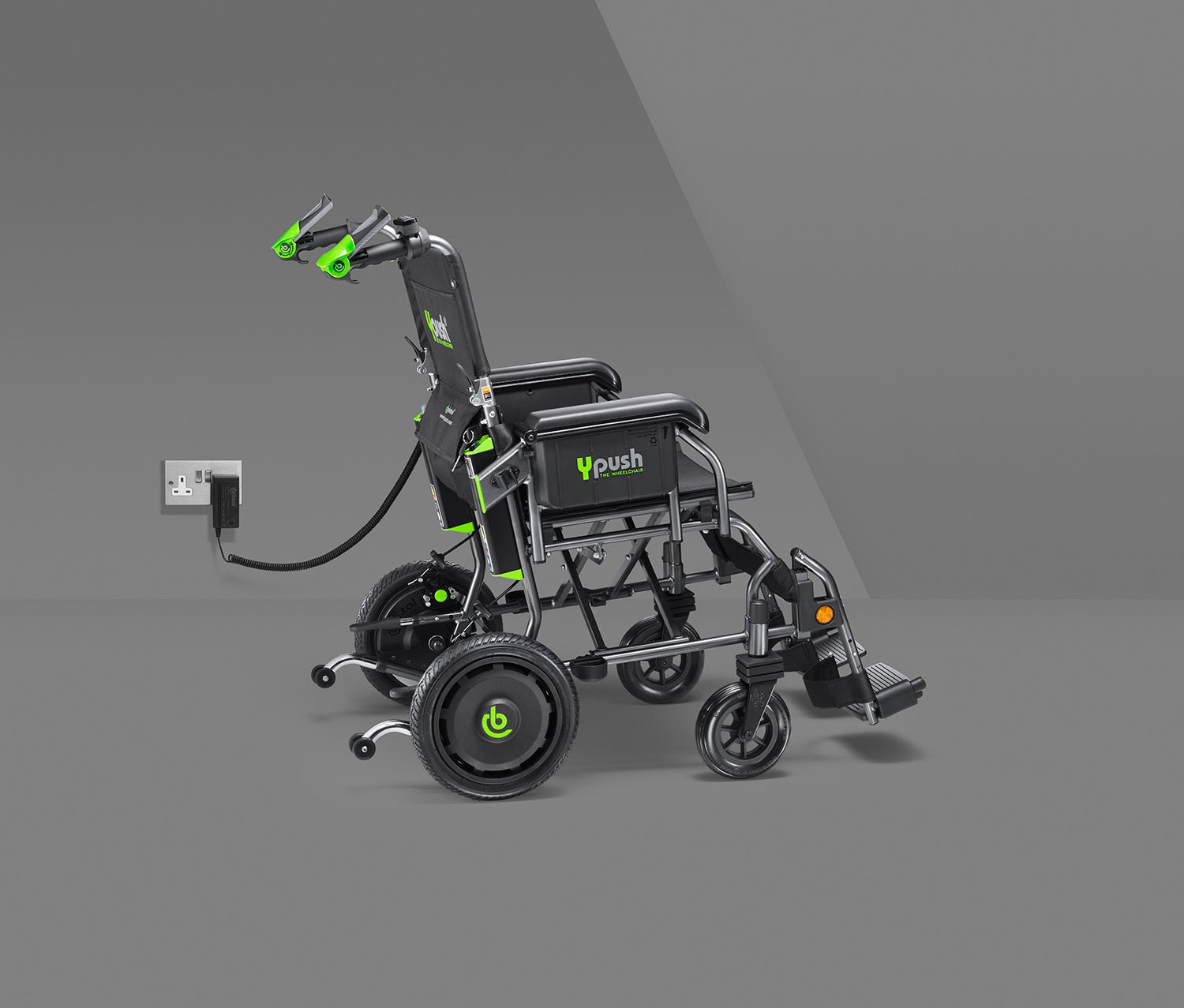 英國 Ypush® 電動後控助推輪椅 ｜獨家代理 |